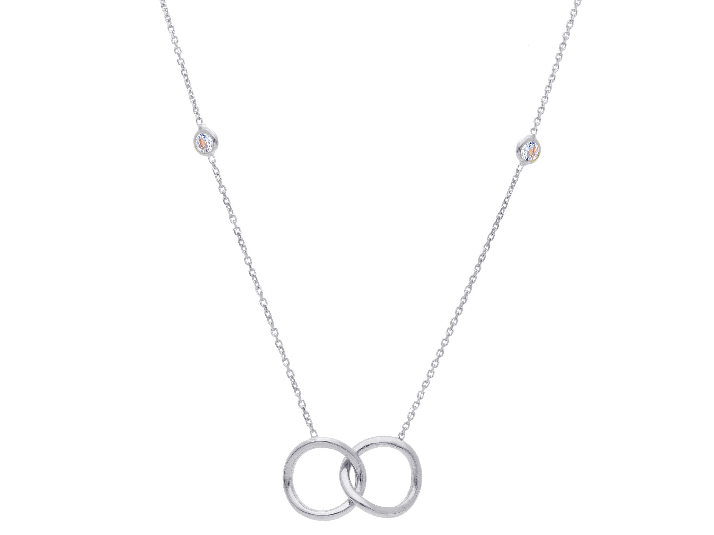 White gold necklace k9 (code S250579)